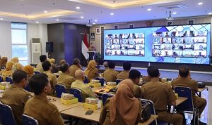 Tes TalentDNA bagi pejabat administrator dan pengawas di lingkungan Pemprov Jatim, di Lt.5 Aula I, Kantor BKD Jatim, Surabaya.