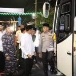 Pelepasan jemaah haji ke tanah suci.