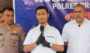 Konferensi Pers Polres Probolinggo.