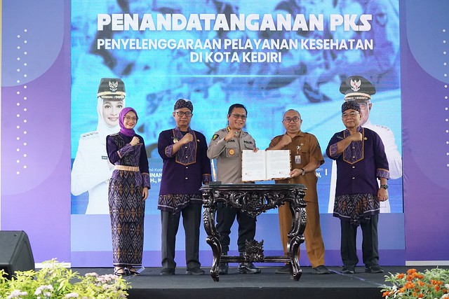 Pemerintah Kota Kediri di bawah kepemimpinan Wali Kota Vinanda Prameswati dan Wakil Wali Kota Qowimuddin berkomitmen meningkatkan layanan kesehatan masyarakat.