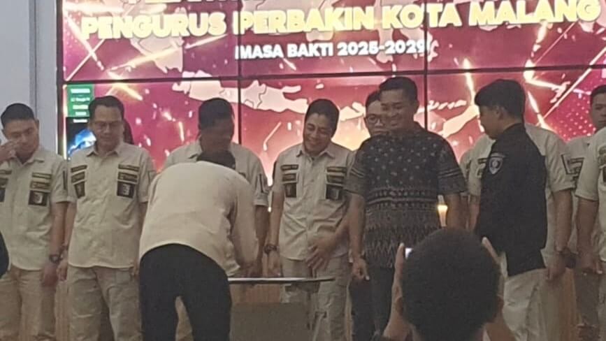 Pengukuhan Perbakin Sabtu (10/5/2025) di halaman Kampus STIKes Maharani, Jl. Akordion Selatan No. 8B, Mojolangu, Lowokwaru, Kota Malang. (Dok. AWPI)