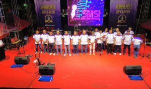 Pelantikan SMSI Blitar Raya di Sabtu, 24 Mei 2025 di Alun-alun Kanigoro, Kabupaten Blitar. (Foto: serayunusantara.com)