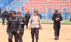 Suasana di Stadion Brawijaya jelang laga Persik lawan Persebaya.