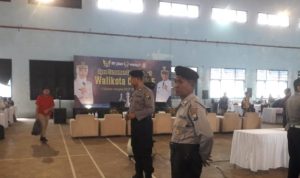 Polsek Mojoroto, Polres Kediri Kota mengerahkan pengamanan ekstra pada ajang Open Cup Catur Nasional "Walikota Cup 2025".