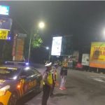 Polsek Pesantren, Polres Kediri Kota, menggencarkan patroli malam dengan Blue Light Patrol.