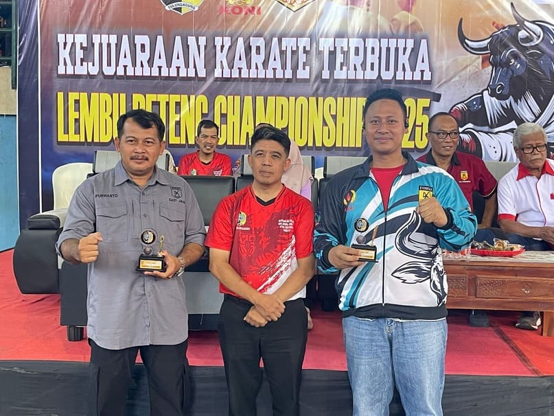 Wakapolres Tulungagung, Kompol Arie Taufan Budiman, membuka secara resmi Kejuaraan Karate Open Festival "Lembupeteng Championship 2025" di GOR Lembupeteng.