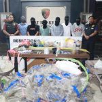Konferensi pers yang digelar Polres Tulungagung.