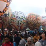 Festival balon udara di Tulungagung. (Foto: Polres Tulungagung)