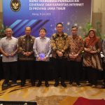Kadiskominfo Jatim, Sherlita usai Mengikuti Rakor Peningkatan Coverage dan Kapasitas Internet di Provinsi Jawa Timur yang diadakan Kemenko Polkam RI, di Malang.