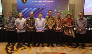 Kadiskominfo Jatim, Sherlita usai Mengikuti Rakor Peningkatan Coverage dan Kapasitas Internet di Provinsi Jawa Timur yang diadakan Kemenko Polkam RI, di Malang.