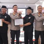 Pertemuan unsur PSHT dan ketiga Polres di Pantura Jatim.