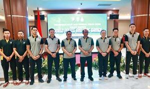 Acara pelepasan 24 personel Polda Jawa Timur akan berlaga dalam World Police and Fire Games Open Tournament di Birmingham, Alabama, Amerika Serikat.