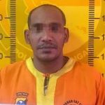 Pelaku yang diamankan Polres Lamongan.