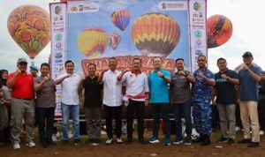 Bhayangkara Tulungagung Balloon Festival 2025 di Desa Notorejo, Kecamatan Gondang, di wilayah barat Kabupaten Tulungagung.