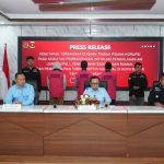 Konferensi pers Kejari Kota Blitar, Selasa, 2 Juni 2025.