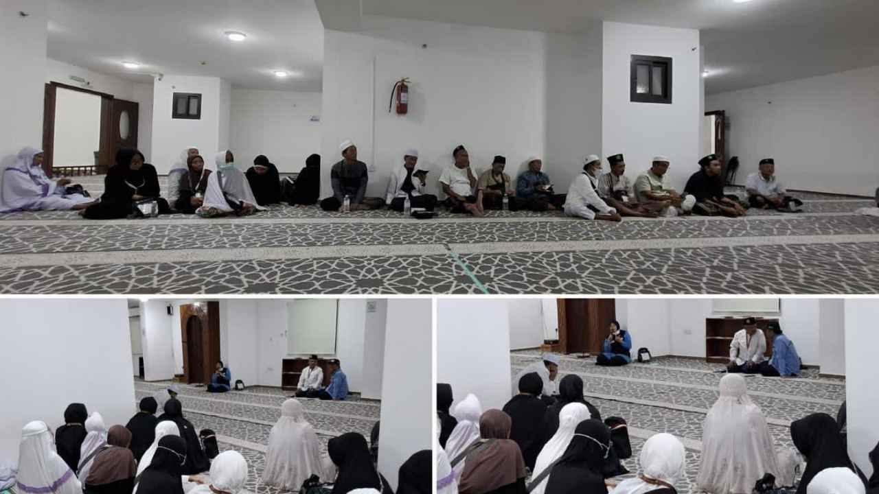 Jemaah haji asal Tulungagung. (Foto: Puguh Didik Supriyanto/serayunusantara.com)