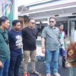 Kurban di Halaman Kantor Kejari Kabupaten Blitar, Ahad, 8 Juni 2025.