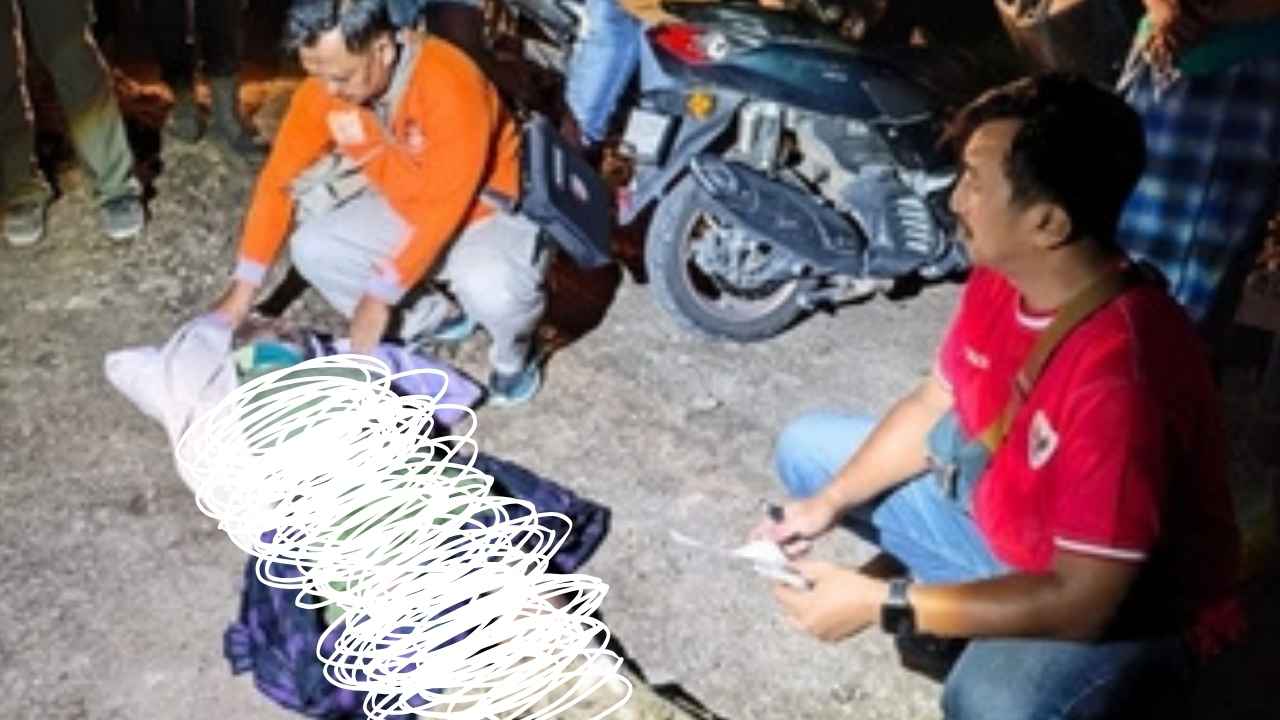 Pria yang ditemukan tewas di Kediri.