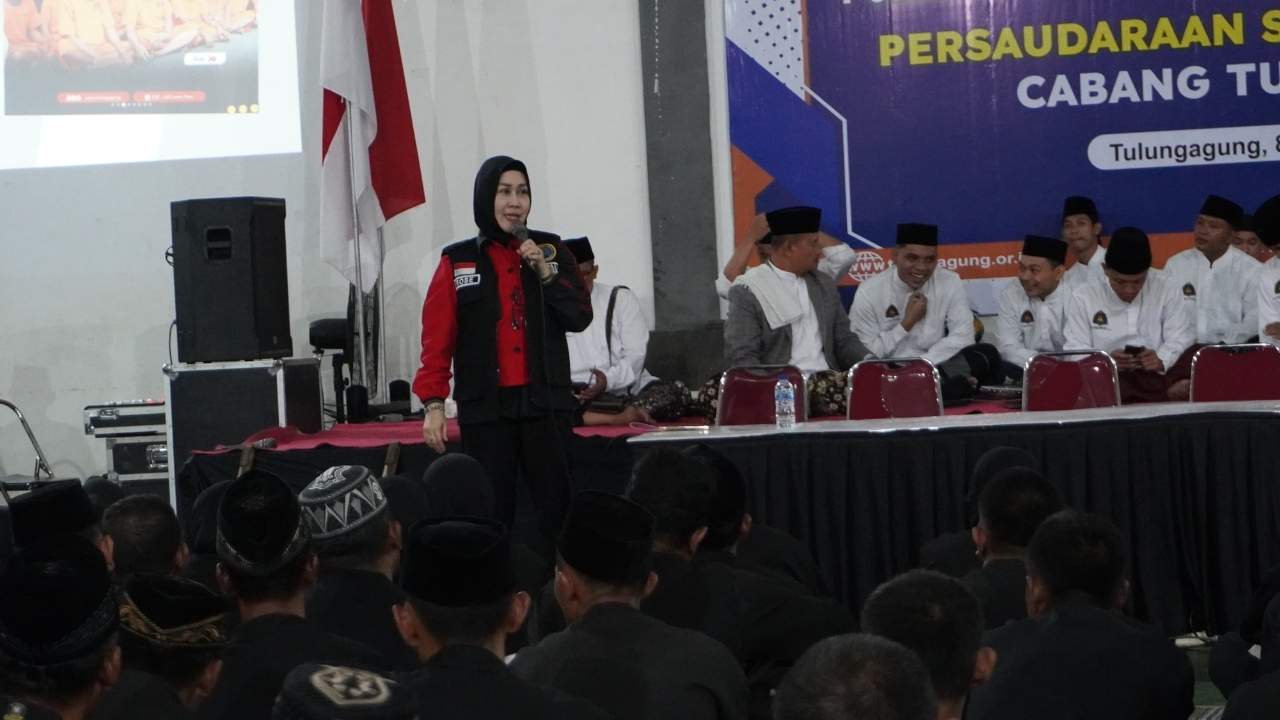 Sosialisasi pemberantasan narkoba oleh BNNK Tulungagung.