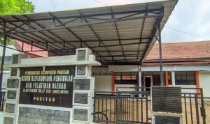 Bangunan sementara Sekolah Rakyat di Pacitan.