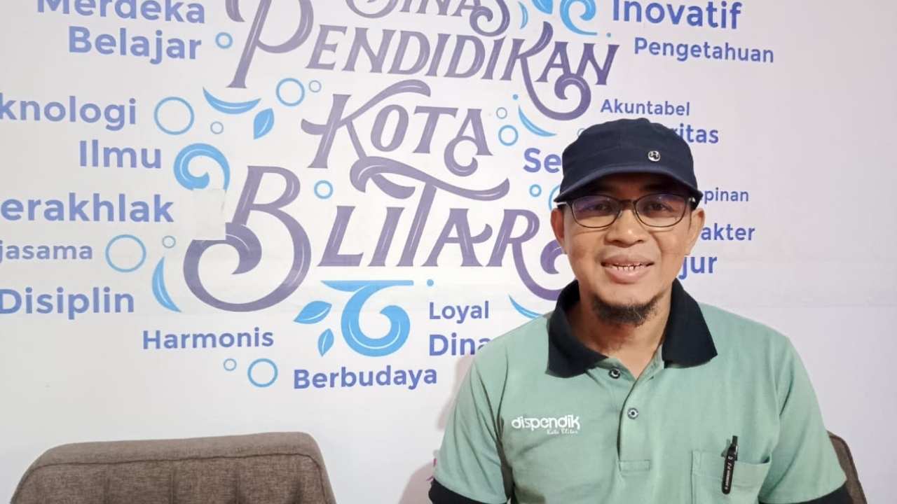 Kepala Bidang Pembinaan dan Pendidikan Dasar Dinas Pendidikan Kota Blitar, Jais Alwi Mashuri