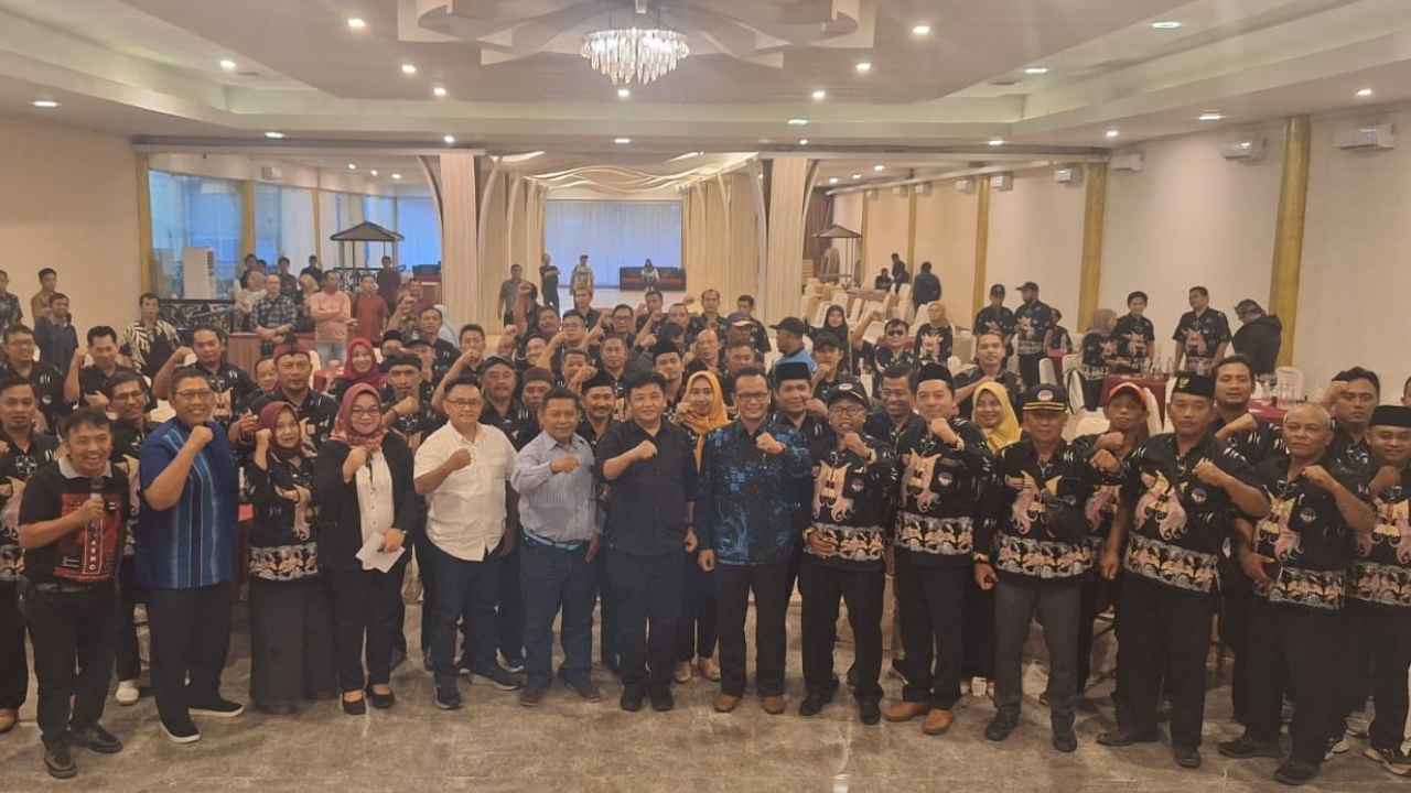 Sosialisasi Koperasi Merah Putih di Hotel Grand Mansion 2, Kanigoro, Kabupaten Blitar, Sabtu, 14 Juni 2025.