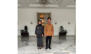 Dalam rangkaian kunjungan kerjanya di Jakarta, Wali Kota Kediri, Vinanda Prameswati, diterima langsung oleh Wakil Presiden RI, Gibran Rakabuming Raka. (Foto: Pemkot Kediri)