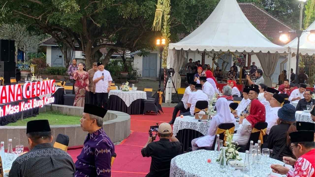 Acara “Gala Senja Mustika Rasa” di Istana Gebang, Jumat sore (20/6/2025). (Foto: Achmad Zunaidi/serayunusantara.com)