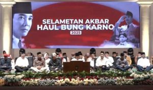 Selamatan akbar Haul Bung Karno 2025, Jumat, 20 Juni 2025.