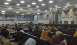 Rapat paripurna DPRD Kabupaten Blitar, Rabu, 18 Juni 2025.