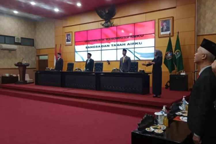Rapat paripurna DPRD Kota Blitar, Jumat, 13 Juni 2025