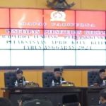 Rapat paripurna DPRD Kota Blitar Rabu, 25 Juni 2025 di Gedung Graha Paripurna DPRD Kota Blitar.