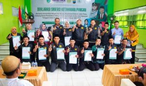 Unesa dan Polda Jatim Deklarasikan Komitmen Kerja Sama Wujudkan Ketahanan Pangan Nasional.