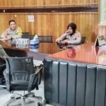 Polres Kediri Kota bersama Polsek Mojoroto mengadakan rapat koordinasi dengan Ponpes Kedunglo Wahidiyah.