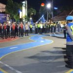 Polres Kediri Kota mengadakan Apel Siaga Cipta Kondisi.