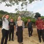 Wali Kota Kediri Vinanda Prameswati dan Wakil Wali Kota Qowimuddin meninjau sejumlah lokasi penyelenggara Muskomwil IV ke-13 APEKSI.