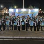 Gubernur Jatim, Khofifah bersama dinkes, serta OPD melepas petugas Yankes Bergerak ke Pulau Sapudi Sumenep di Gedung Grahadi.