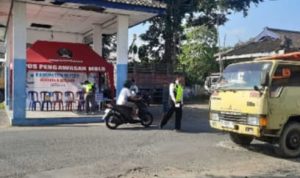 Salah satu pos pantau yang ada di wilayah Blitar selatan , tepatnya di Kecamatan Kademangan. (Foto: Achmad Zunaidi/serayunusantara.com)