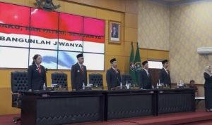 Rapat paripurna DPRD Kota Blitar, Senin, 7 Juli 2025. (Foto: DPRD Kota Blitar)