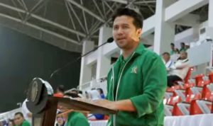 Wakil Gubernur Jawa Timur, Emil Elestianto Dardak, dalam penutupan Porprov IX tahun 2025.