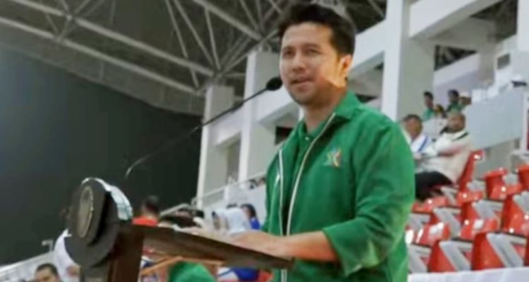 Wakil Gubernur Jawa Timur, Emil Elestianto Dardak, dalam penutupan Porprov IX tahun 2025.