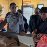 Pemeriksaan di Mapolres Blitar Kota.