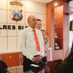 Keterangan pers yang digelar oleh Polres Blitar.