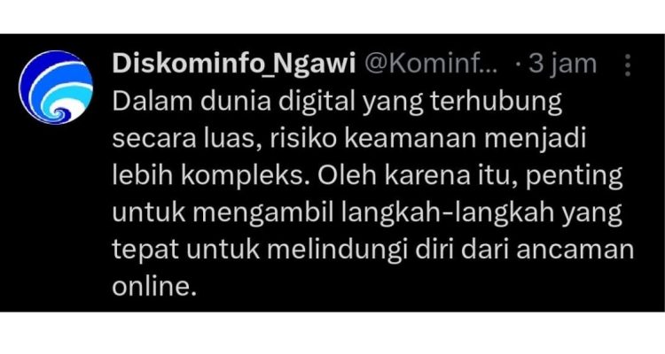 X Kominfo Ngawi.