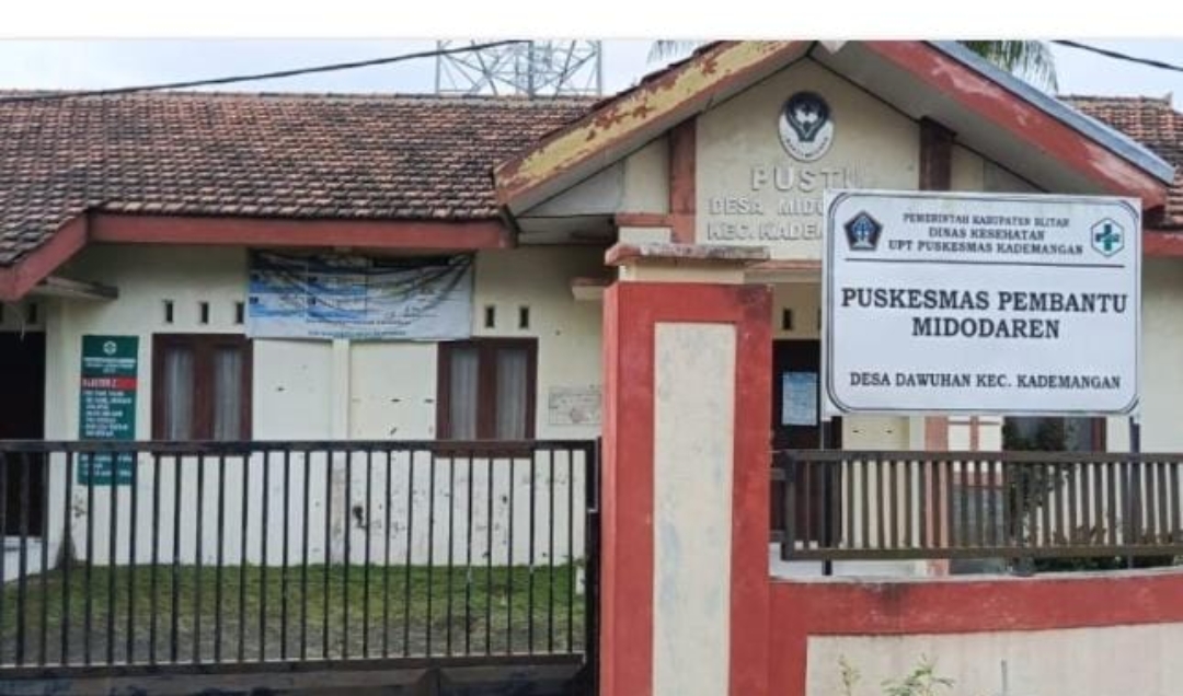 Pustu Midodaren di Kecamatan Kademangan, Kabupaten Blitar.