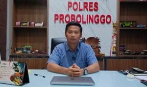 Kasat Reskrim Polres Probolinggo, AKP Putra Adi Fajar Winarsa.