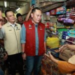 Satgas Pangan Ditreskrimsus Polda Jatim bersama Disperindag Jatim, Dinas Pertanian Jatim, serta Perum Bulog Kanwil Jatim melakukan pengecekan harga kebutuhan pokok di sejumlah pasar.