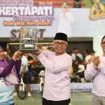 Wakil Wali Kota Kediri, Qowimuddin, secara resmi membuka ajang Bhumi Panji Kertapati Volume 3.0 Pushbike Championship Piala Wali Kota Kediri di GOR Jayabaya. (Foto: Pemkot Kediri)