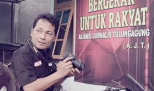 Ketua Aliansi Jurnalis Tulungagung, Catur Santoso.