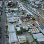 Aset KAI Daop 7 Madiun di Jalan Mastrip, Kota Blitar.
